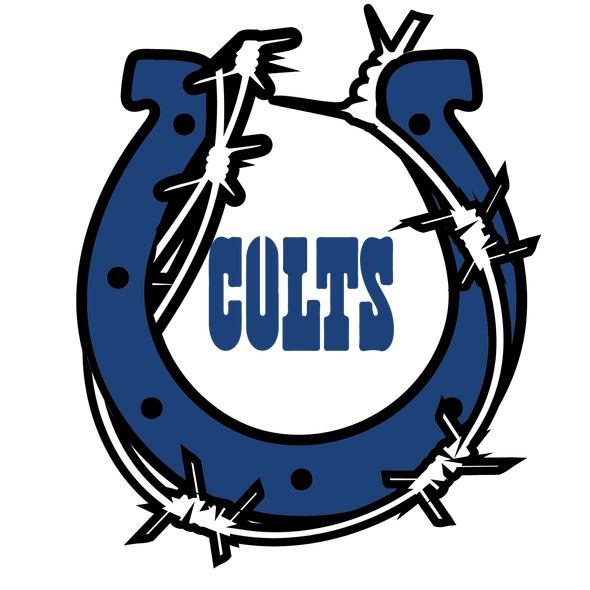 Indianapolis Colts Heavy Metal Logo iron on transfers